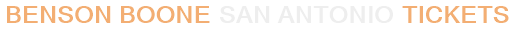 Benson Boone San Antonio Tickets